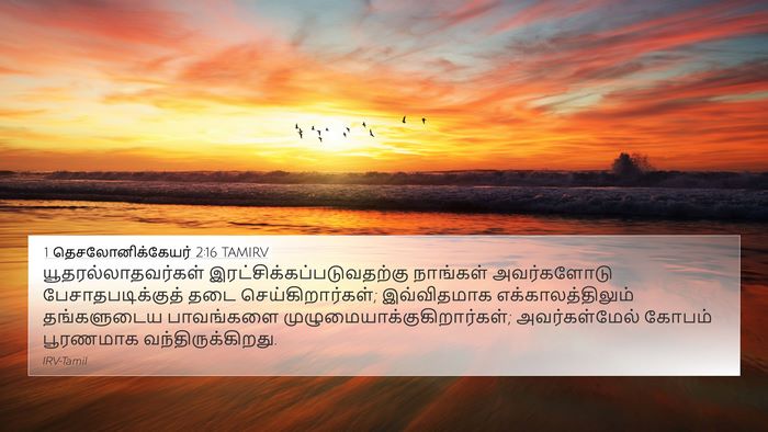 1 தெசலோனிக்கேயர் 2:16 TAMIRV Bible Verse Image