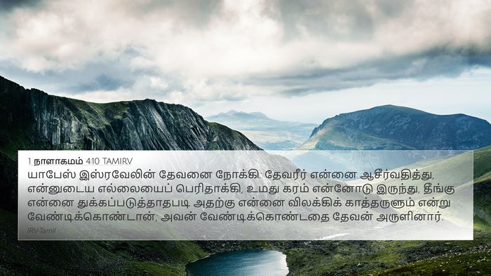 1 நாளாகமம் 4:10 TAMIRV Bible Verse Image