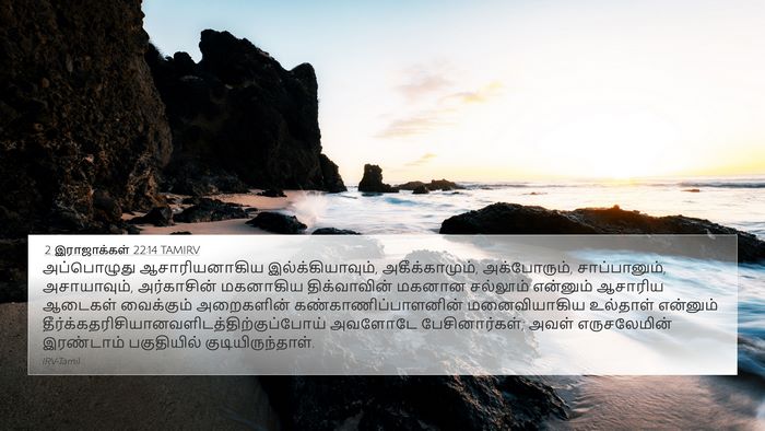 2 இராஜாக்கள் 22:14 TAMIRV Bible Verse Image