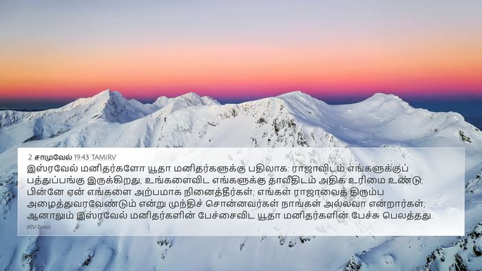 2 சாமுவேல் 19:43 TAMIRV Bible Verse Image