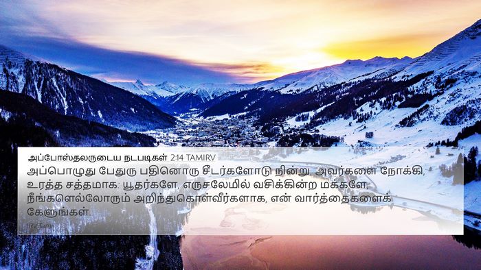அப்போஸ்தலருடைய நடபடிகள் 2:14 TAMIRV Bible Verse Image