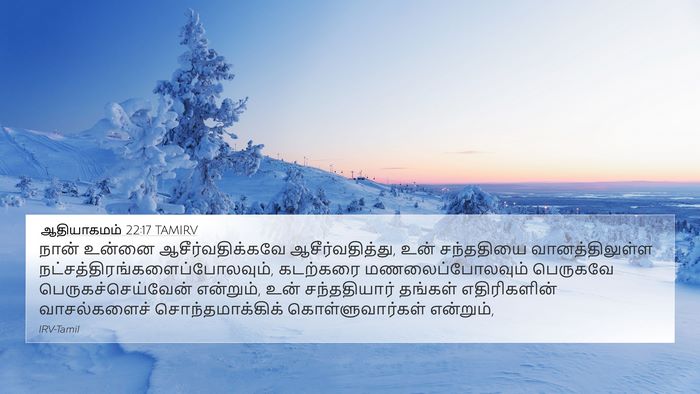 ஆதியாகமம் 22:17 TAMIRV Bible Verse Image