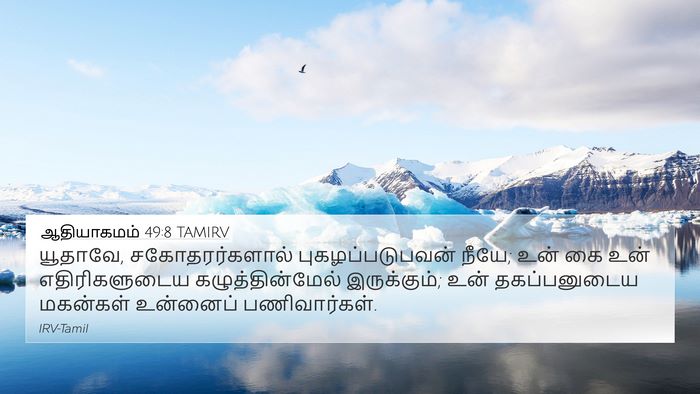 ஆதியாகமம் 49:8 TAMIRV Bible Verse Image