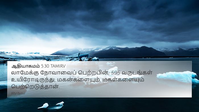 ஆதியாகமம் 5:30 TAMIRV Bible Verse Image