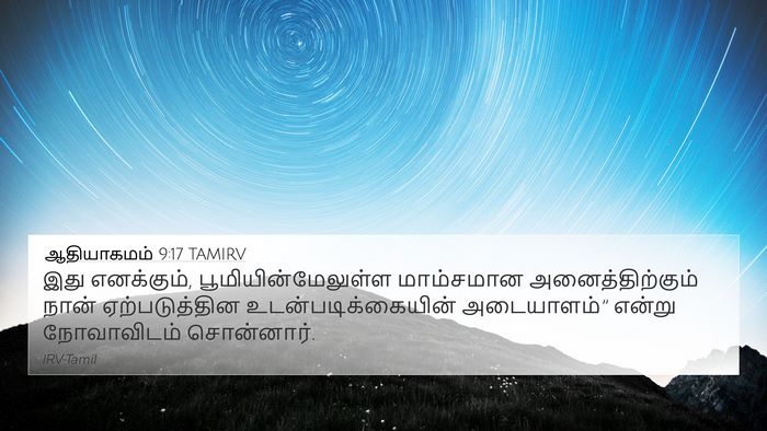 ஆதியாகமம் 9:17 TAMIRV Bible Verse Image