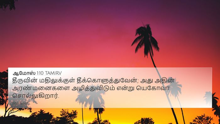 ஆமோஸ் 1:10 TAMIRV Bible Verse Image