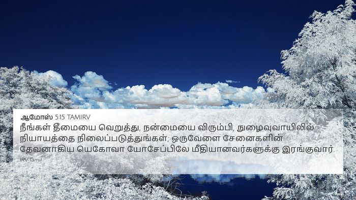 ஆமோஸ் 5:15 TAMIRV Bible Verse Image