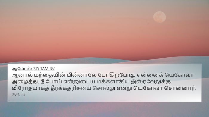ஆமோஸ் 7:15 TAMIRV Bible Verse Image