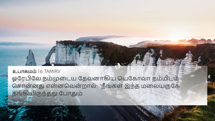 உபாகமம் 1:6 TAMIRV Bible Verse Image