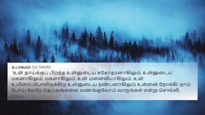 உபாகமம் 13:6 TAMIRV Bible Verse Image