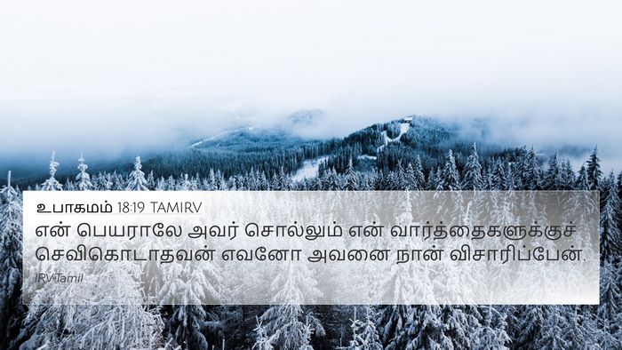 உபாகமம் 18:19 TAMIRV Bible Verse Image