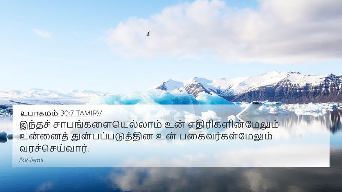 உபாகமம் 30:7 TAMIRV 4K Wallpaper - இந்தச் - 4K Wallpaper Bible Verse