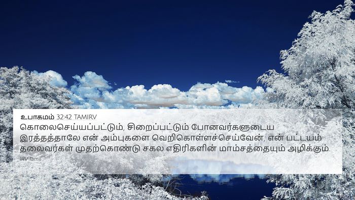 உபாகமம் 32:42 TAMIRV Bible Verse Image