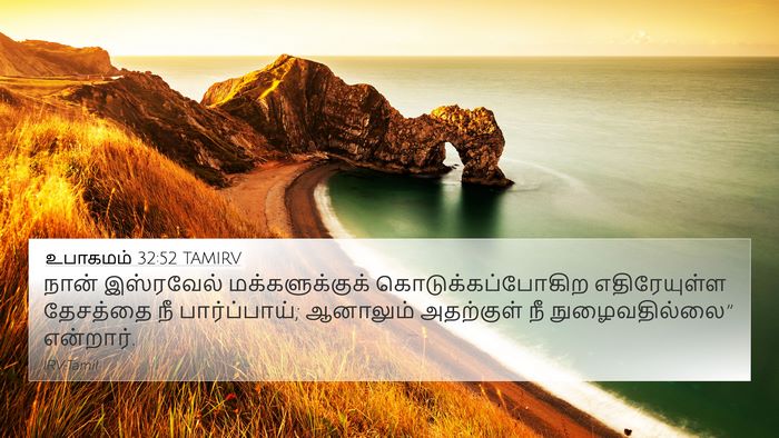 உபாகமம் 32:52 TAMIRV Bible Verse Image