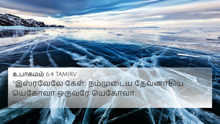 உபாகமம் 6:4 TAMIRV Bible Verse Image