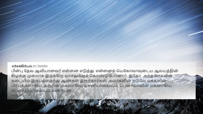 எசேக்கியேல் 11:1 TAMIRV Bible Verse Image
