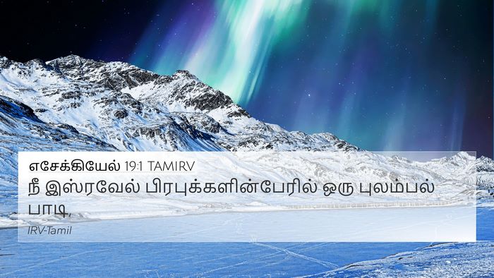 எசேக்கியேல் 19:1 TAMIRV Bible Verse Image