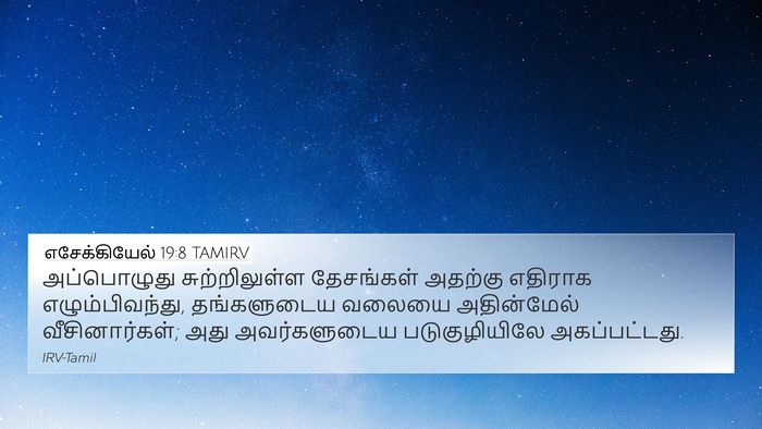 எசேக்கியேல் 19:8 TAMIRV Bible Verse Image