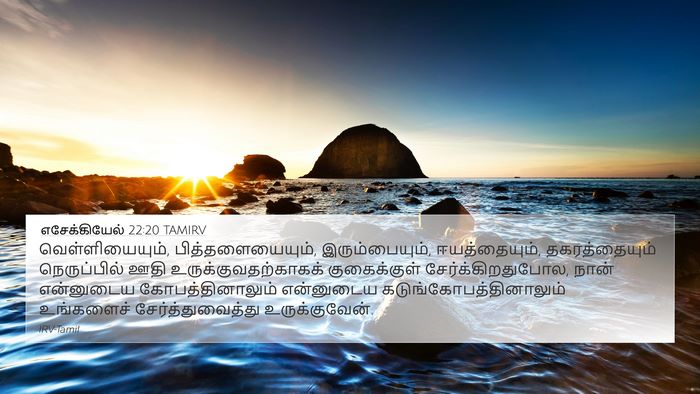 எசேக்கியேல் 22:20 TAMIRV Bible Verse Image