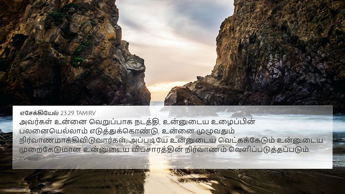 எசேக்கியேல் 23:29 TAMIRV Bible Verse Image