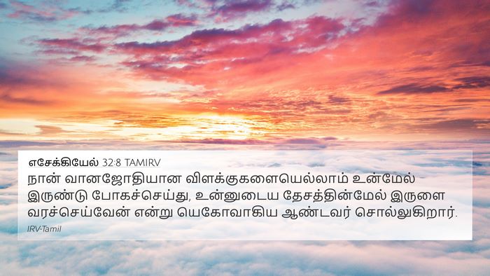 எசேக்கியேல் 32:8 TAMIRV Bible Verse Image
