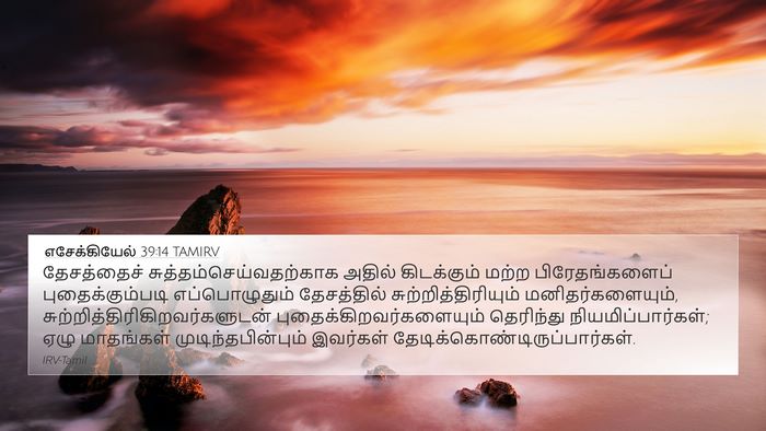 எசேக்கியேல் 39:14 TAMIRV Bible Verse Image