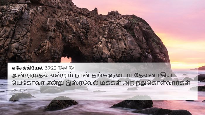 எசேக்கியேல் 39:22 TAMIRV Bible Verse Image