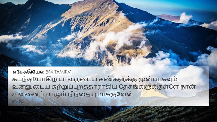 எசேக்கியேல் 5:14 TAMIRV Bible Verse Image