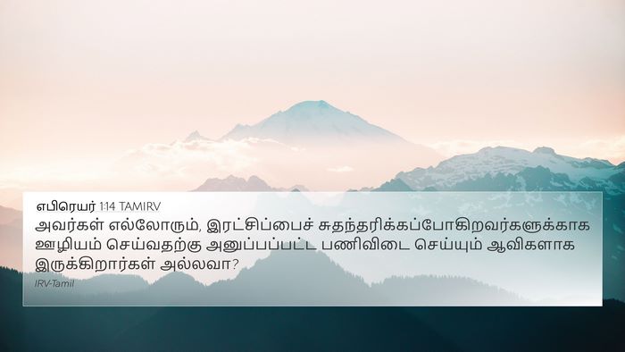 எபிரெயர் 1:14 TAMIRV Bible Verse Image