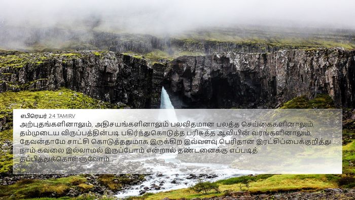 எபிரெயர் 2:4 TAMIRV Bible Verse Image