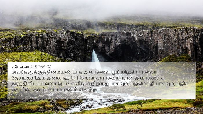 எரேமியா 24:9 TAMIRV Bible Verse Image