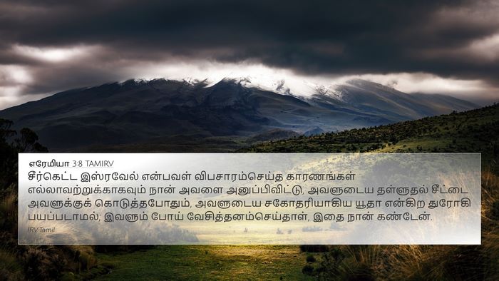 எரேமியா 3:8 TAMIRV Bible Verse Image