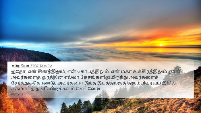 எரேமியா 32:37 TAMIRV Bible Verse Image