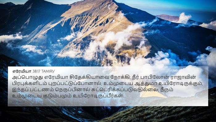எரேமியா 38:17 TAMIRV Bible Verse Image