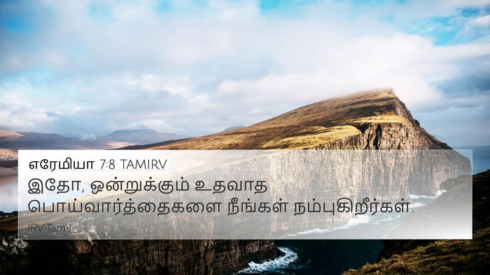 எரேமியா 7:8 TAMIRV Bible Verse Image