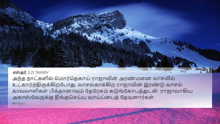 எஸ்தர் 2:21 TAMIRV Bible Verse Image