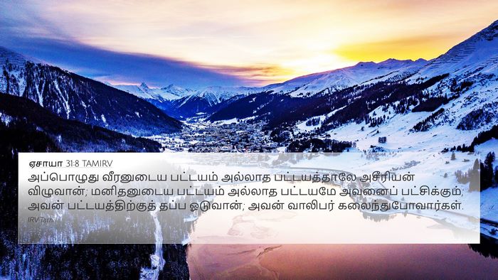 ஏசாயா 31:8 TAMIRV Bible Verse Image