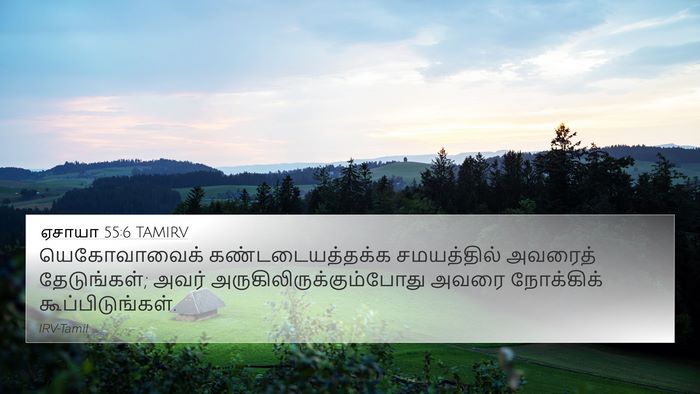 ஏசாயா 55:6 TAMIRV Bible Verse Image