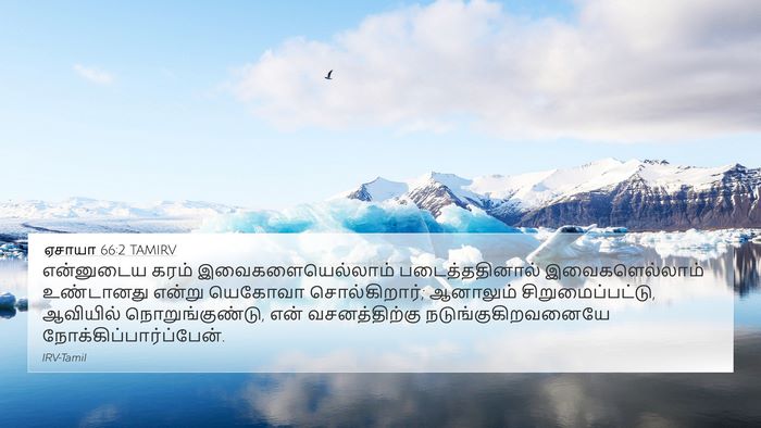 ஏசாயா 66:2 TAMIRV Bible Verse Image