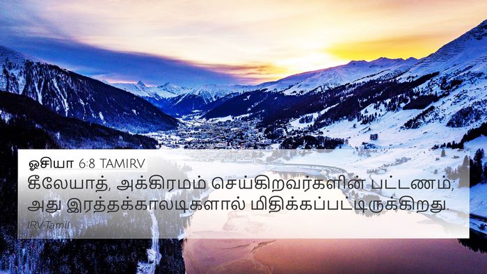 ஓசியா 6:8 TAMIRV Bible Verse Image