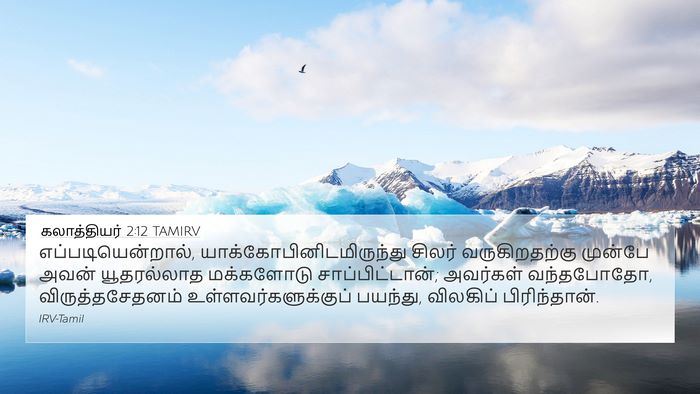கலாத்தியர் 2:12 TAMIRV Bible Verse Image