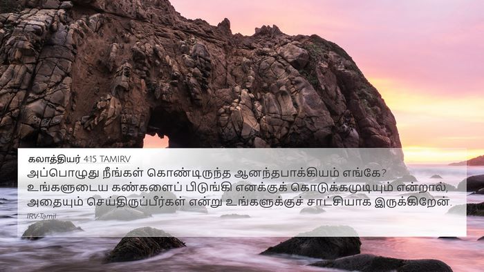 கலாத்தியர் 4:15 TAMIRV Bible Verse Image