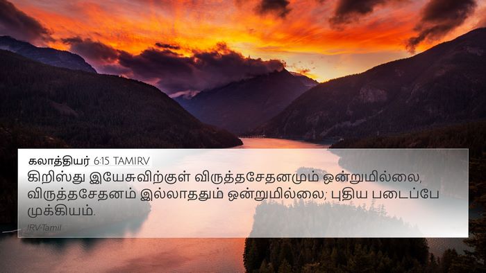கலாத்தியர் 6:15 TAMIRV Bible Verse Image
