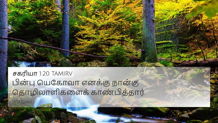 சகரியா 1:20 TAMIRV Bible Verse Image