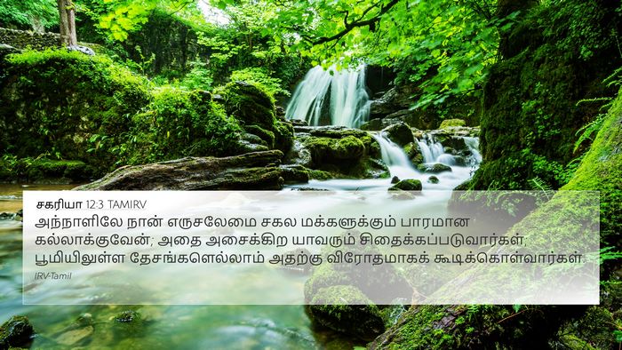 சகரியா 12:3 TAMIRV Bible Verse Image