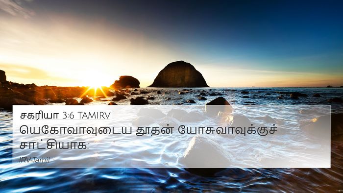 சகரியா 3:6 TAMIRV Bible Verse Image