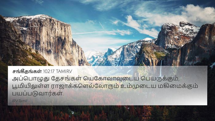 சங்கீதங்கள் 102:17 TAMIRV Bible Verse Image