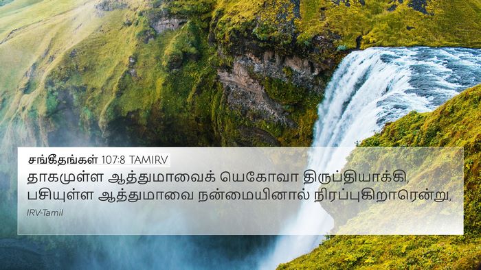 சங்கீதங்கள் 107:8 TAMIRV Bible Verse Image