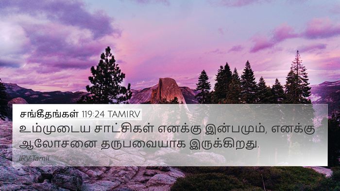 சங்கீதங்கள் 119:24 TAMIRV Bible Verse Image