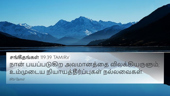 சங்கீதங்கள் 119:39 TAMIRV Bible Verse Image